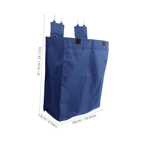 Organisateur de chariot avec collecteur de poussière Cabilock en tissu Oxford bleu - 3