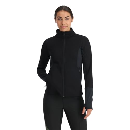 Veste Spyder Bandita pour femme : polaire de sport technique noire