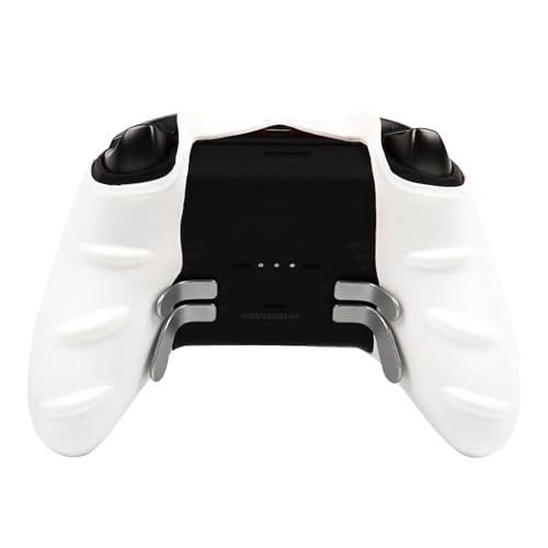 Image of Pixelated Skull Controller Skin Compatible with Xbox Elite Series 2 Core Wireless Controller, RALAN Protector Case, Customised Thumb Grips Cap