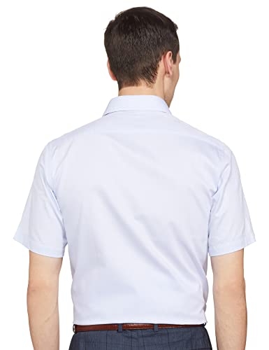 Image of Van Heusen Men's Regular Shirt (VHSHBCUBF73383 Blue 46)