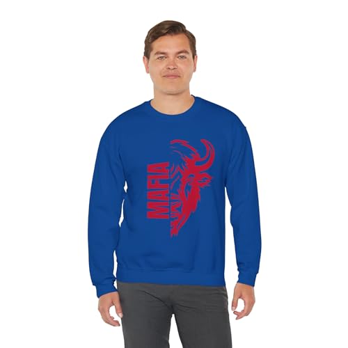 Buffalo Mafia Sweatshirt for Buffalo Football Fan Royal4