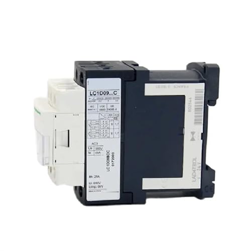 Contacteur CC LC1D25MDC 25A pour commande de circuit électrique TeSys - 3