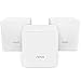 Produktbild Tenda Mesh Wifi Dual-Band WLAN, Bis zu 300m² WLAN, AC1200, Alexa Kompatibel, 4x LAN Port, Ethernet-Backhaul, QoS, für Häuser, Büros, Wohnungen (3 Knoten)