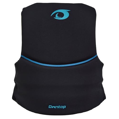 Owntop Neoprene Swim Vest Adult, Kayak Vest for Men Women, Swimming Jacket with Reflective Strips Water Sport Jackets for Canoeing, Kayaking, Paddleboarding (Blue, M) by Owntop - Image 2