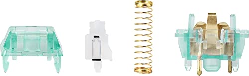 Zuggear Silent T1 Tactile Switch Shrimp 67G Gold Plated Spring 5 Pins Silent Tactility Keyswitch For Diy Mechanical Keyboards (90Pcs, Durock Silent T1 67G) #TOP2