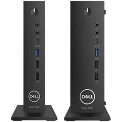 Dell Vertical Stand-Wyse 5070 Thin Client - DELL-VKY93 - Compatible with Keyboard, Mouse, Monitor - Tabletop Mounting - Tower Form Factor - Cradle Fastening - For Desk Use