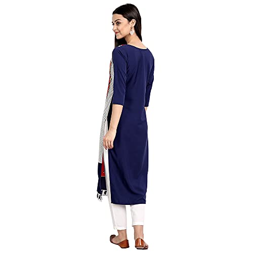 Image of Women's Crepe Regular Kurta