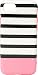 Kate Spade New York Women's Stripe Credit Card Phone Case for iPhone 7/iPhone 8 Pink Multi One Size