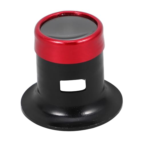 SEWACC Scale Loupe Magnifier Jewelry Appraisal Glasses Loupes Light Watch Repair Magnifying Glass Craft Magnifying Tool