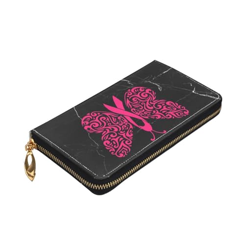 Butterfly Lung Cancer Wallet Card Bag4