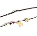 SIFRIMANIA Venezuela Tricolor Adjustable Choker Necklace Map Pendant Handmade Star Detail