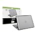 Produktbild Artwizz IcedClip Schutzhülle kompatibel mit MacBook Air 13 (2024 2022 M3 M2) Mattes Vereistes Design, Verstärkter Schwarzer TPU-Rahmen