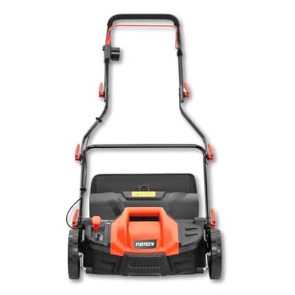Foto di Fuxtec FX-EV360 Arieggiatore scarificatore Elettrico - 1500W, Larghezza 36 cm, 5 Livelli di Regolazione profondità, Cesto Raccoglierba 45L