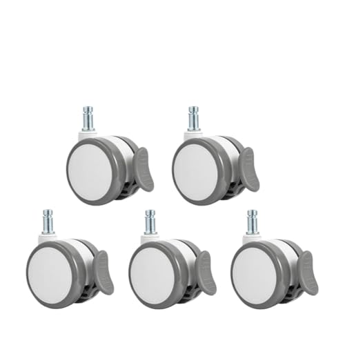 Roulette de chaise à circlip : réparez votre siège instable avec ce lot de 5 poulies
