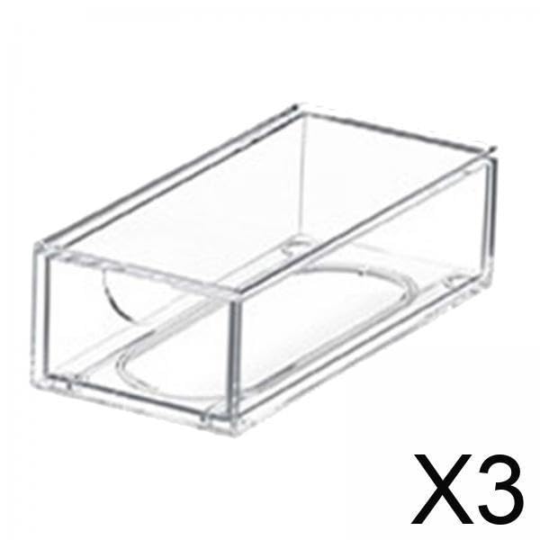 BNF® 3xClear Stackable Storage Drawer Makeup Organizer for Cosmetics Vanity Cabinet S|Home & Garden |Household Supplies & Cleaning|Home Organization|Storage Boxes 1