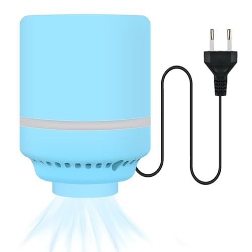 vicihoho Elektrische Vakuumpumpe für Vakuumbeutel, 220V 25W 4kPa Tragbare Hocheffiziente Luftpumpe, Stromsparend für Kleidung, Bettdecken, Reisezubehör, Haushaltsaufbewahrung (Blau, 1 Pack)