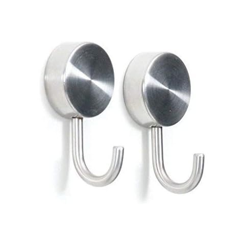 2 x Magnethaken Magnet mit Haken Stahl Cover