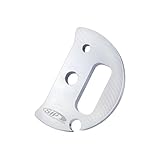 CNC-GEFRÄSTES ALUMINIUM: Mit silber eloxierter Oberfläche für zusätzlichen Korrosionsschutz.