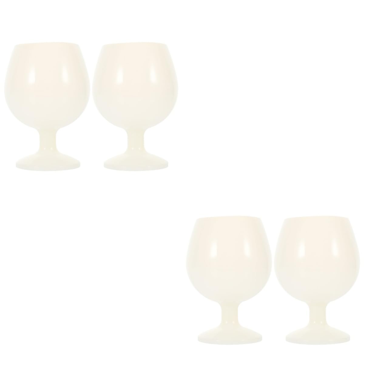 Gobelet transparent de 4 pièces pour la maison TOPBATHY