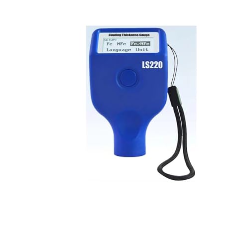 Medidor de espesor de pintura 0-3500μm LCD para autos miniatura 1