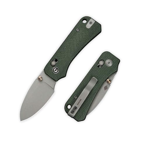 CIVIVI Small Pocket Knife for EDC, Baby Banter 2 Crossbar Lock folding Knife with 2.34