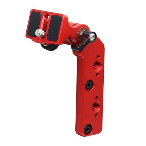 Image of Monitor Bracket for Tilta Nucleus-M Motor 1 /4 Screw Fixed Motor Mount Bracket, Red
