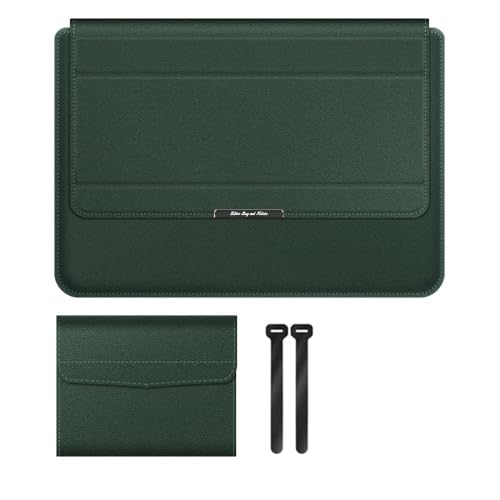 [TSYHNJMIK] ���b�v�g�b�v�X���[�u�P�[�X 13 14 15 15.6 �C���` �Ή� Macbook Air Pro 13 13.6 M4 �m�[�g�u�b�N�o�b�O�j������(Green,13-14inch)