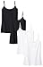 Produktbild Amazon Essentials 4-Pack Camisole tank-top-and-cami-shirts, Black White, US M (EU M - L)