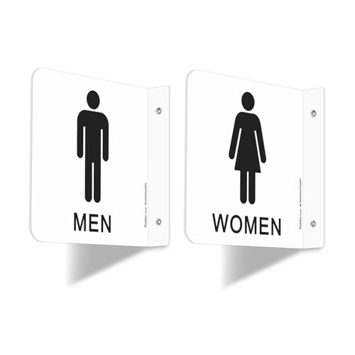 Panneaux en acrylique pour salle de bain et bureau - Décoration murale wc pour maison et entreprise