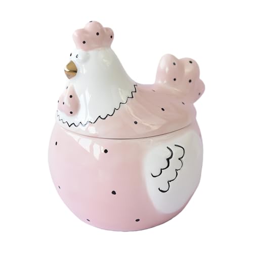 Lucentezza durevole: i contenitori in ceramica con sono realizzati in ceramica solida e resistente ai trucioli, offrendo un aspetto liscio che mantiene la loro lucentezza anche con un uso regolare; il loro design durevole garantisce una pulizia senza sforzo, rendendoli una scelta affidabile per mantenere gli oggetti della tua cucina freschi e ordinati senza compromettere l'eleganza.