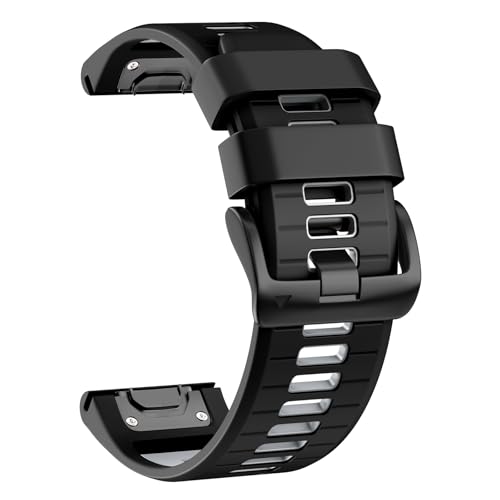 Correa silicona QuickFit 26mm para Garmin Fenix 8 51mm miniatura 1