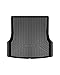 Mixsuper Models Rear Cargo Liner 3D TPO Durable Odorless All Weather Trunk Floor Mat for Tesla Model S