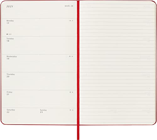 MOLESKINE 2023 12MONTH WEEKLY LARGE HARD