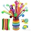 Art Ranger Pipe Cleaner for Craft, 12 Inch Flexible Wired Fibre/Furry Sticks for Kids Hobby, Fun, Scrap-Book, DIY Accessory (Multi-Color)