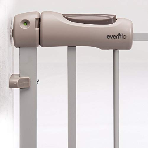 Image of Evenflo Easy Walk Thru Top Of Stairs Gate