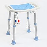 SÉCURITÉ ET AUTONOMIE – Permet de se doucher assis en toute stabilité, sans risque de glissade.