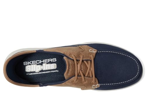 Skechers, Womens, On-The-Go Flex - Palmilla Hands Free Slip-Ins, Navy, 7.5, D - Wide