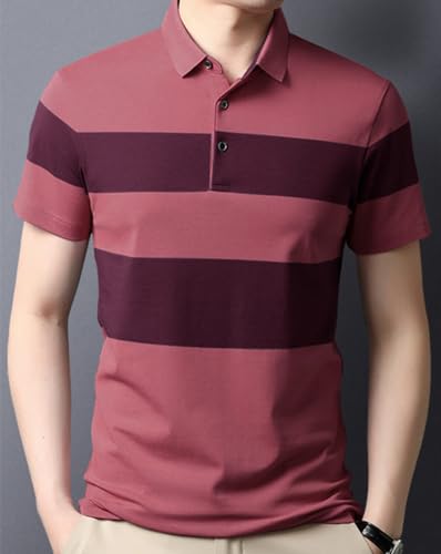 Image of Nobel Monk Men's Regular Fit Polo T Shirt |Half Sleeves |Collar Tshirts |Casual T-Shirt for Men