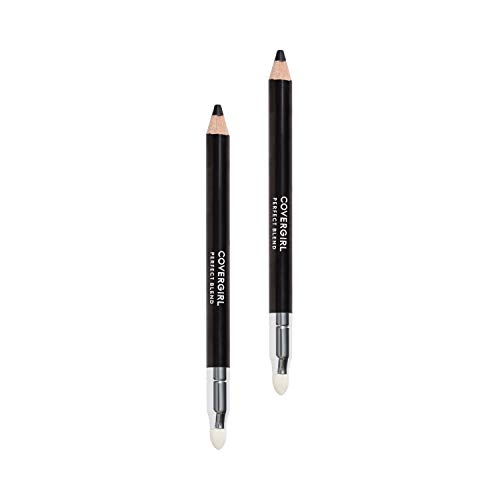 Covergirl Perfect Blend Eyeliner Pencil, Basic Black Color, Eyeliner Pencil With Blending Tip