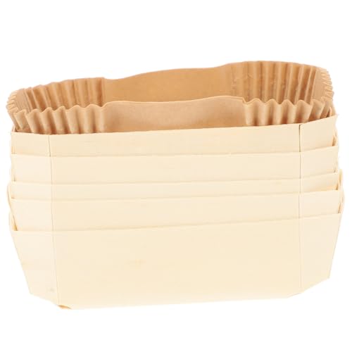 TOPBATHY 5 Moules À Pâtisserie En Papier Résistants À La Chaleur Pour Four - Moules Bateau Antiadhésifs Pour Cuisson De Gâteaux Pains Et Snacks Parfaits Pour Réunions Familiales Et Fêtes