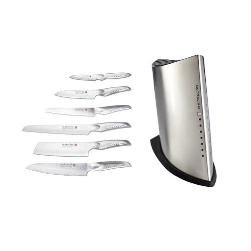 Global SAI 7-Piece Knife Block Set