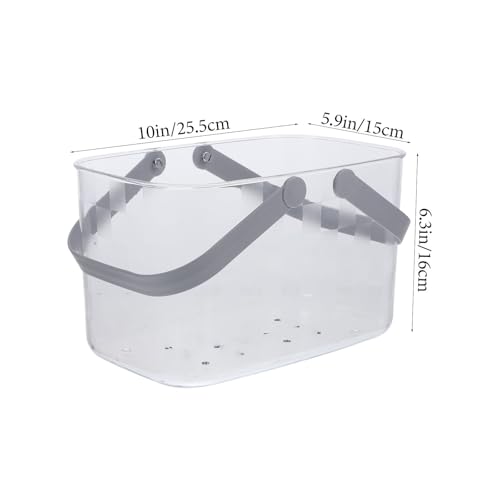 Panier accessoire rangement plastique pour salle de bain - 3