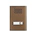 Aiphone LE-DL Surface-Mount Door Intercom with Directory for Use with LEF and LEM Series Door Intercom Systems, Aluminum Faceplate