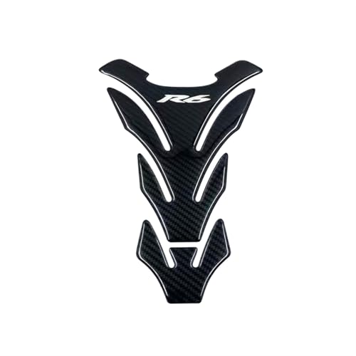 Calcomanía tija superior fibra de carbono Yamaha YZF R6 premium