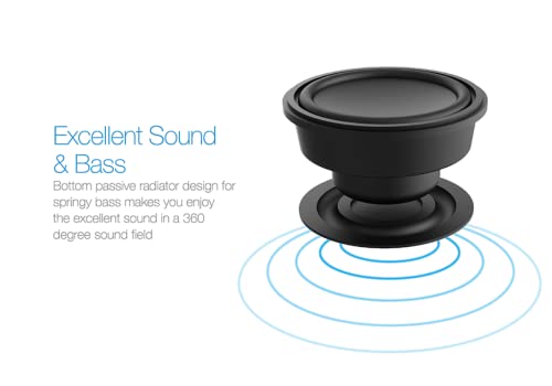 F&D W4 Wireless Portable Bluetooth Speaker Black - Image 5
