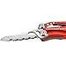 LEATHERMAN, Skeletool RX Multitool with Serrated Knife and Glass Breaker, Red