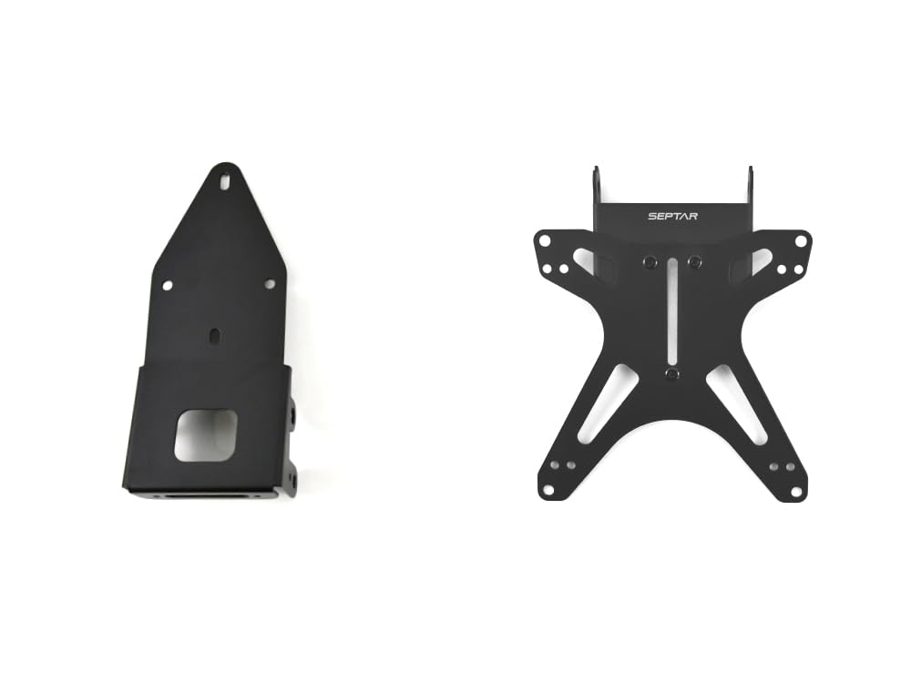EINSTEIGBARER KENNZEICHENHALTER Kompatibel mit FANTIC MOTARD/ENDURO 125 (4t) 2016-2022 | SEPTAR