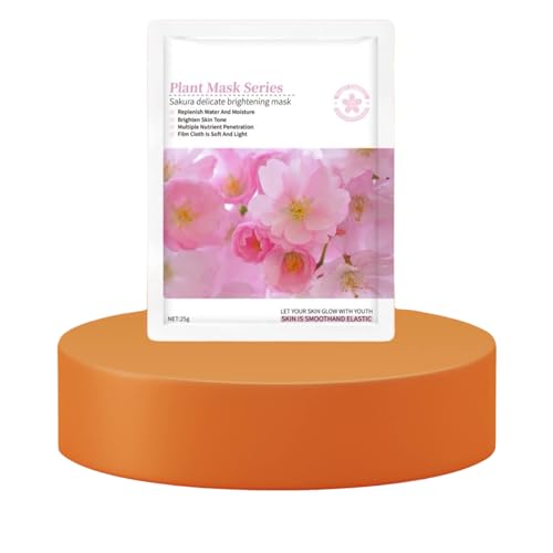 Generic 24 Pack Of Premium Cherry Blossom Facial Sheet Masks cover