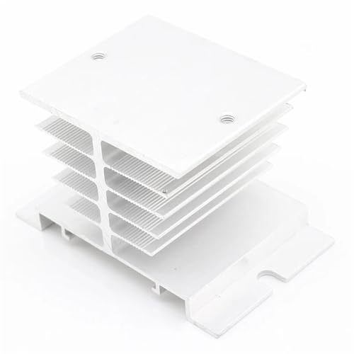 Relé de estado sólido SSR monofásico con disipador de aluminio para control de corriente