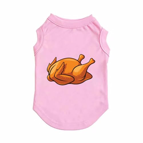 Tシャツ ドッグフェイス 犬 夏服 ドッグウェア 犬用 超小型犬 小型犬 中型犬 服 タンクトップ ノースリーブ 可愛い ペット服 お散歩用 犬服 薄手 犬の服 夏 抜け毛防止 暑さ対策 L 通気性 肌触り良好 ピンク 柴犬 チワワ 小型犬服